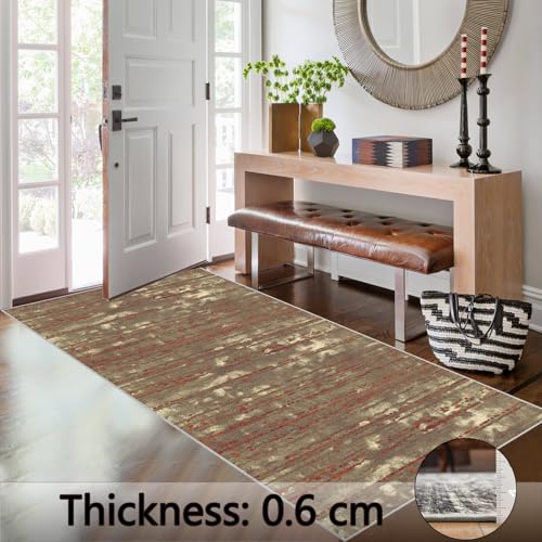 Alfombra de pasillo absorbente con base antideslizante lavable, formato largo de 60x300 cm 4