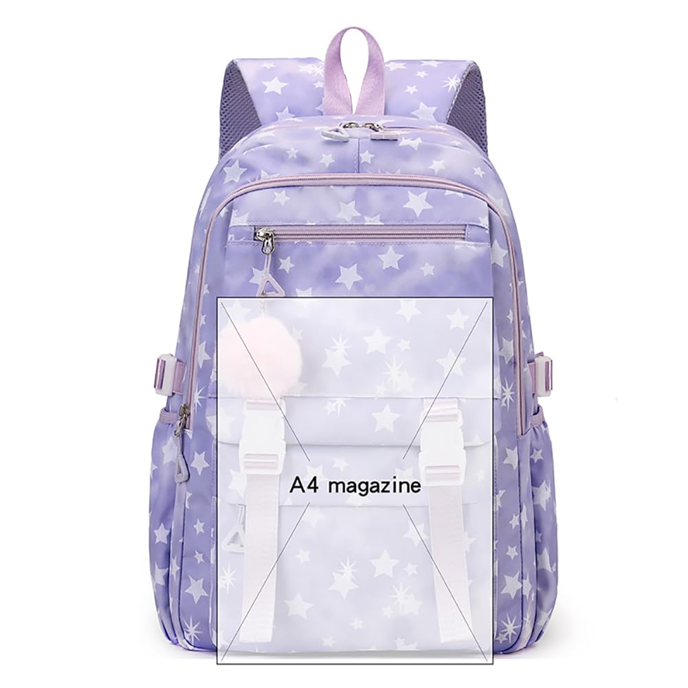 K-POP Sac à Dos pour Filles 15,6 Pouces Ordinateur Portable Décontracté