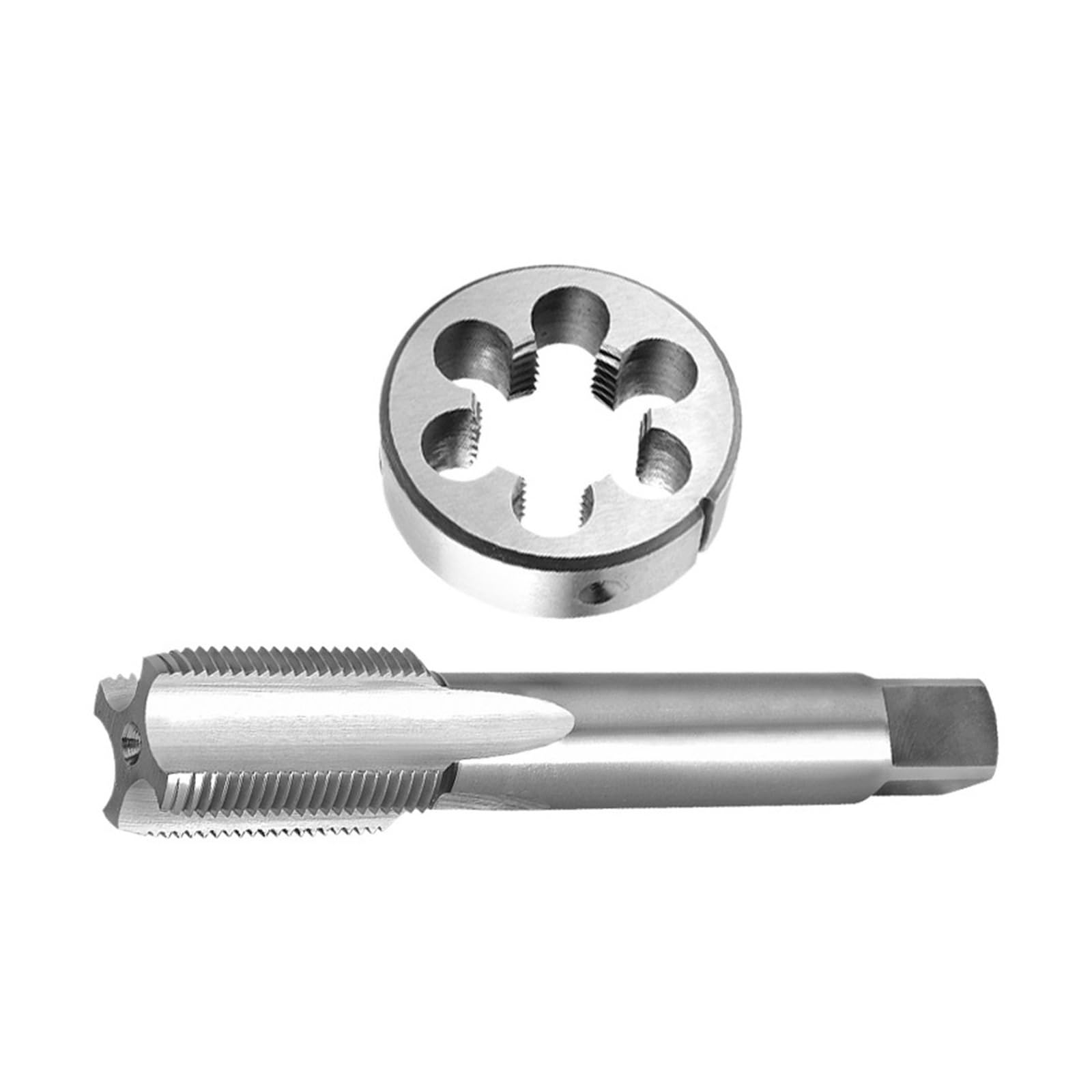 Xchiaueo M27x1 Tap And Die Set Right Hand，Metric Machine Thread And Round