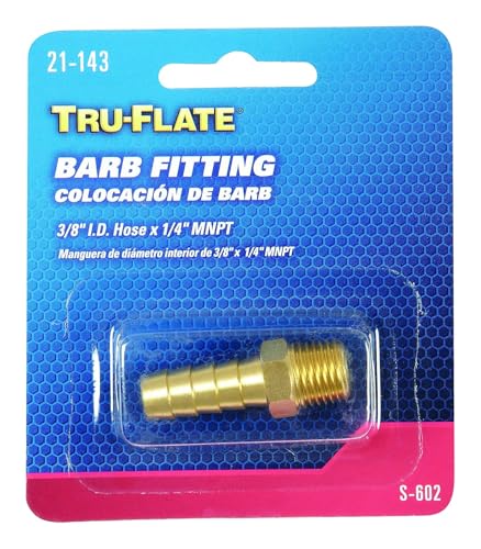 Tru-Flate 21-143 Male 3/8