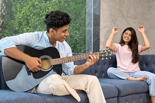 Yamaha F280 6-String Black Acoustic Guitar - Image 5
