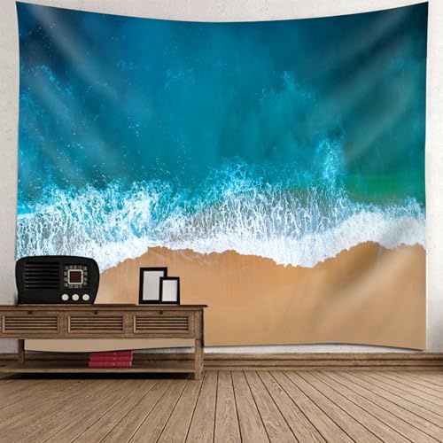 Tenture murale mer plage pour relooker une chambre sans peinture