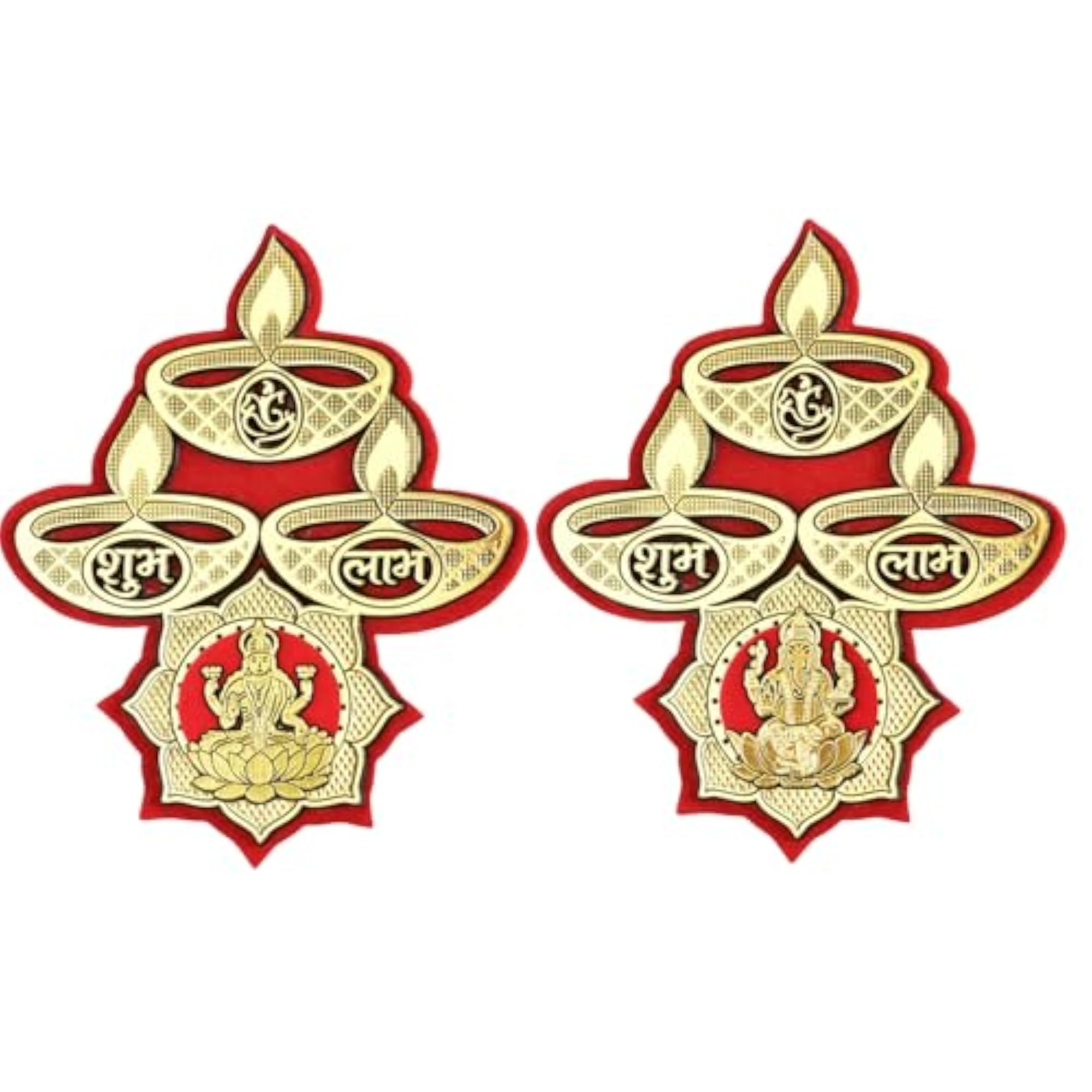 Shubh Labh Sticker for Wall and Door Decoration