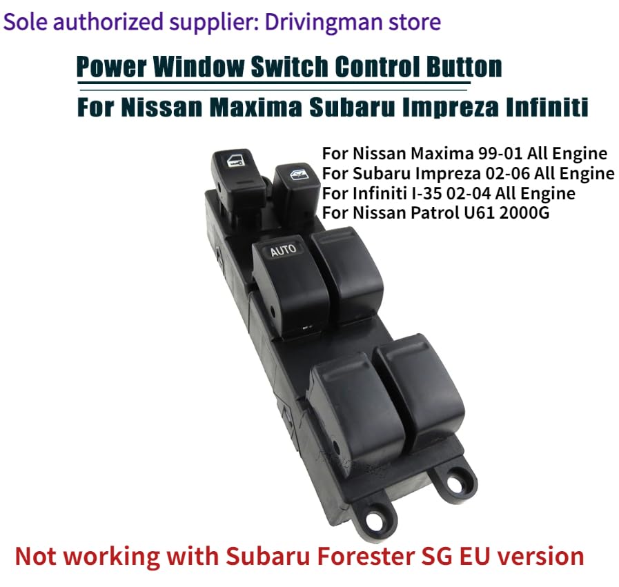 Fensterheberschalter Für Subaru Impreza 2002-2006 - Original 25401-2Y910