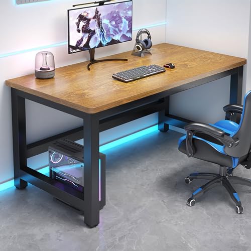 Amazon | Moubhjd作業デスク デスク 木 事務机 ダイニングテーブル