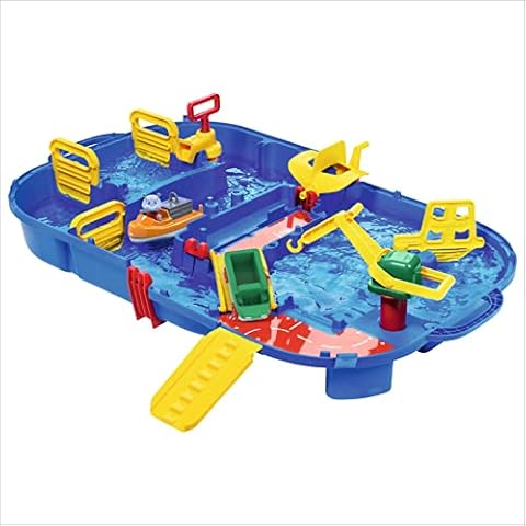 Aquaplay Lock Box, 27-Piece Water Table Playset, Outdoor Garden Toy Suitable for Ages 3+ Cover