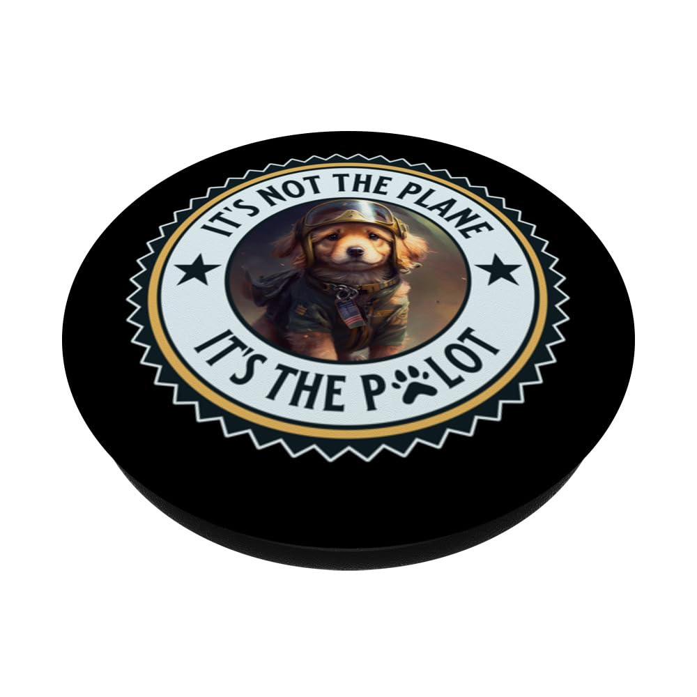 Golden Retriever Chien Papa Maman Ami Et Thérapeute PopSockets PopGrip