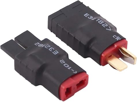 4pcs Traxxas TRX to T-Plug Deans Style Male Female RC Connector Adapter(C81-4)