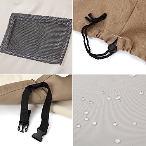 Finnhomy Patio Chair Covers Set Of 2 Waterproof Outdoor Protective Furniture Cover For Garden Lounge Club Chair Cover Heavy Duty Weather/Fade Resistant 2 Pack， 38" L X 35" D X 31" H #TOP5