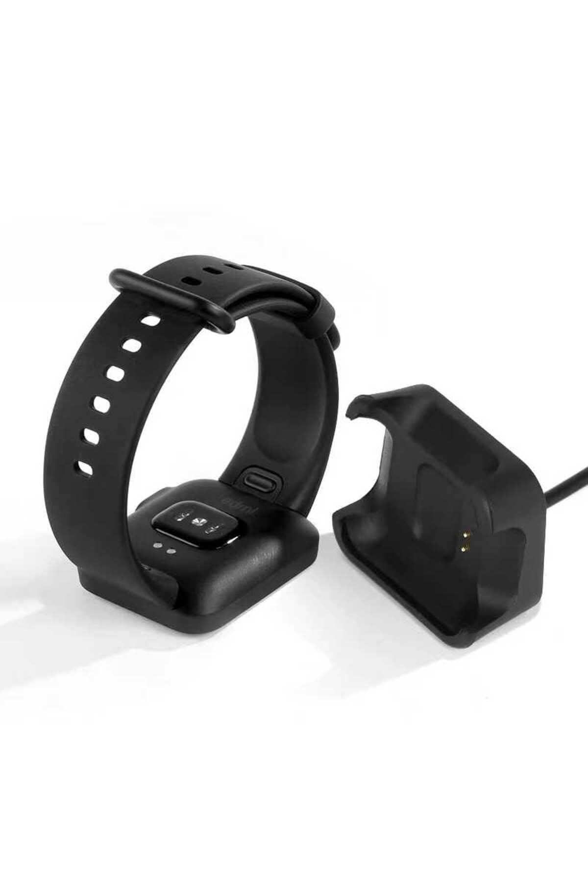 PSR aksesuar Siyah Siyah Xiaomi Redmi Watch (Mi Watch Lite) Usb Şarj Kablosu- ile uyumlu