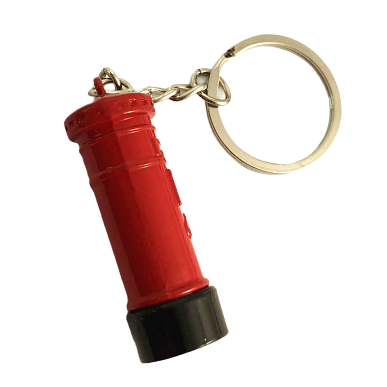 Hattba Unique Key Rings British Themed Metal Keychains Post Box Keychain Souvenirs Alloy Texture For Gifts And Collectors British Keychain