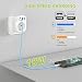 LENCENT Adaptador Enchufe UK, Adaptador de Viaje del Inglaterra [3 Puertos USB+1...