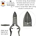 Camila Solingen CS13 Large Heavy Duty Toe Nail Clipper for Thick Toenails, Manicure & Pedicure, Double Barrel Spring. Super Sharp Trimmer Curved Stainless Steel 20mm Blade Made in Solingen, Germany
