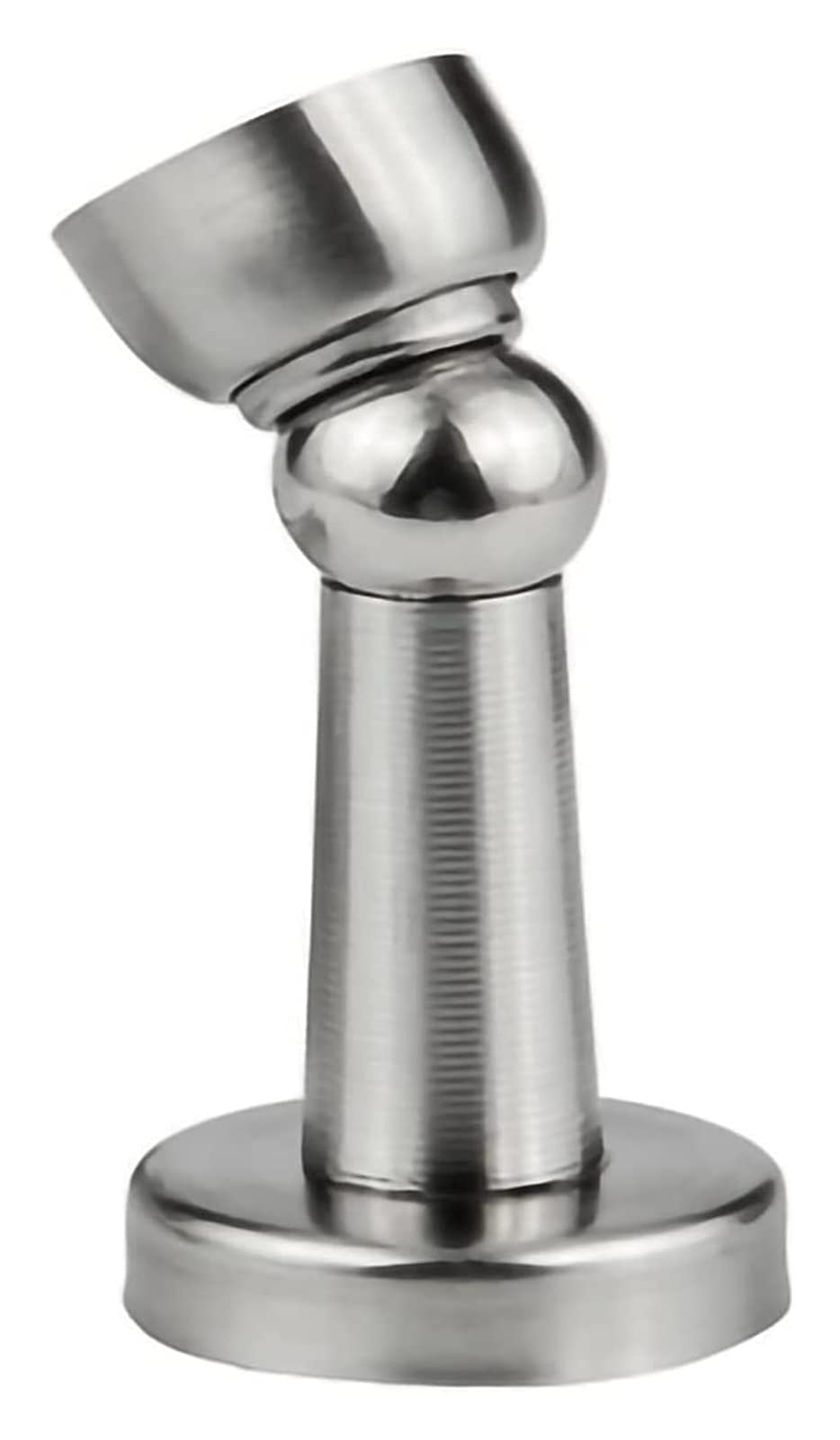 Door Stopper, Stainless Steel Magnetic Wall Floor Mounted Door Catch Metal Anti-Collision Safety Stop