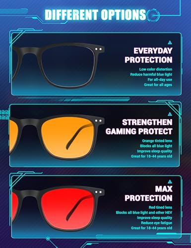 image for TIJN High Tech Blue Light Glasses Advanced up to 99% Blue Light Blocki