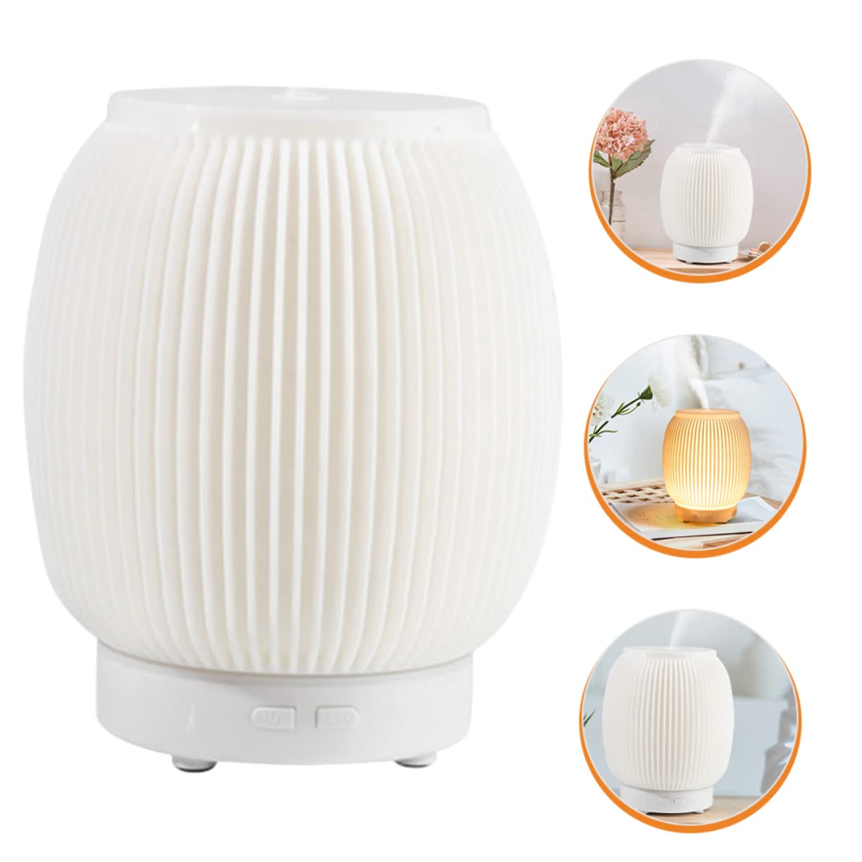 KOMBIUDA Aromadiffusor Für Schreibtisch Usb-aromadiffusor Mit Licht Kleiner Fürs Büro Diffusor Für Ätherische Öle Tragbarer Öldiffusor Für Schlafzimmer Und Wohnzimmer