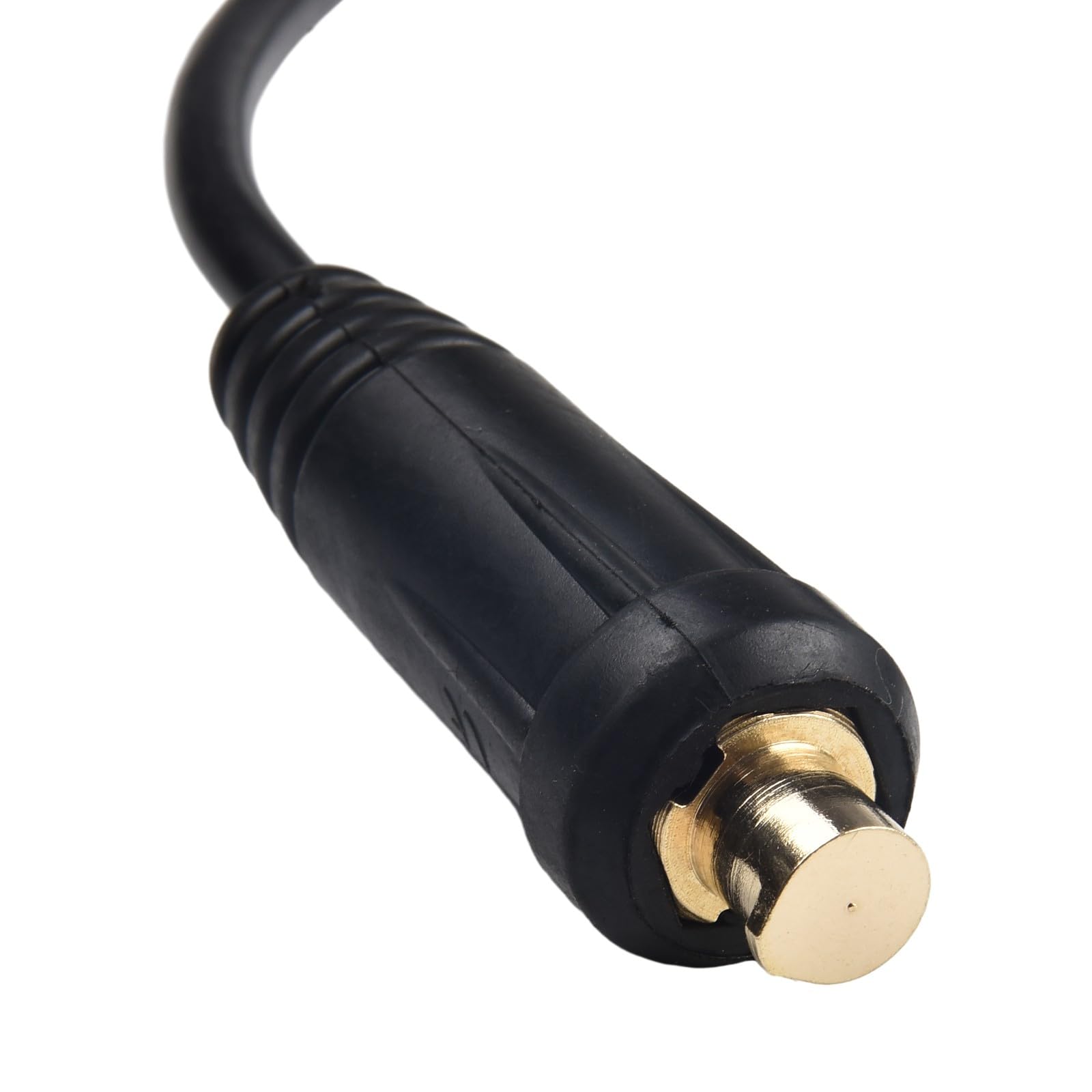 Morsetto a terra per saldatura 300A con cavo, morsetto di terra in rame per saldatrice inverter MMA, manico isolato resistente al calore, nero/argento