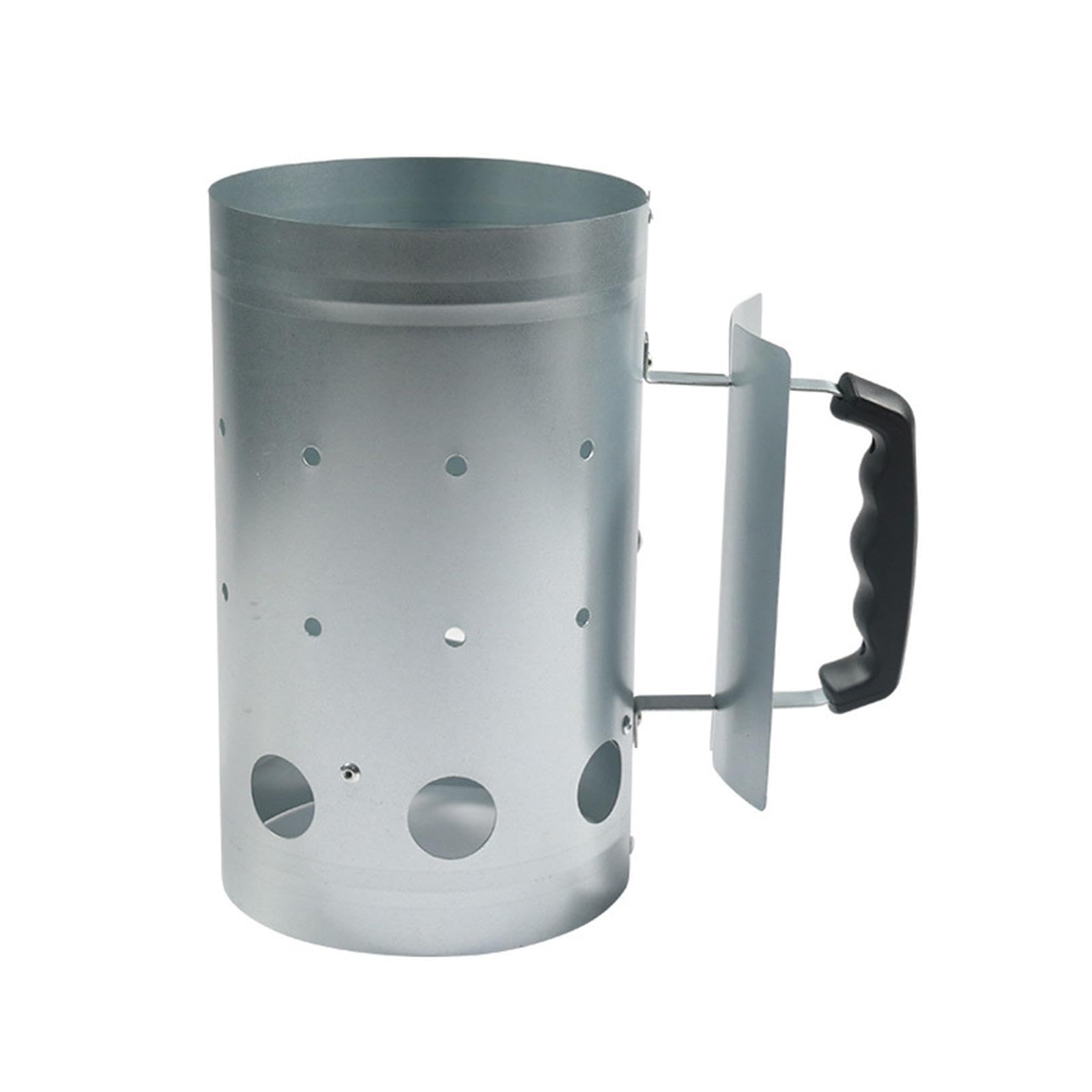 Quemador de carbón para Barbacoa, eficiente, portátil, con Forma de Cubo y Chimenea, para encender fácilmente el Fuego al Aire Libre.