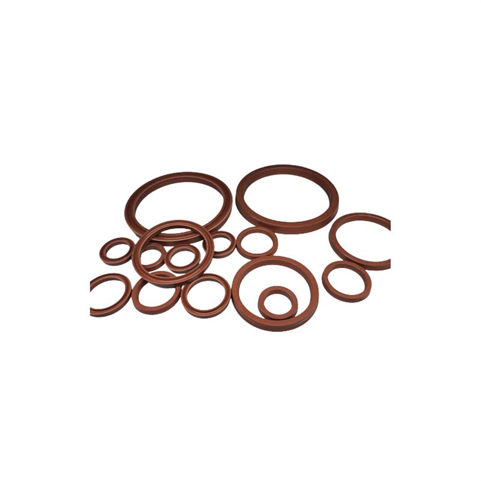 Zestaw uszczelek hydraulicznych USH – dwuwargowy zestaw z gumy fluorowej do naprawy tłoczyska cylindra – 11,2-275 mm(100x115x9(1pcs))