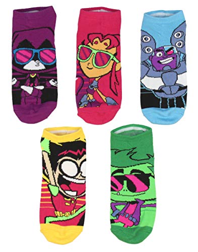 Teen Titans Go! To The Movies Cool Character Ankle Socks 5 Pk For Men And Women #TOP25