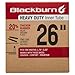 Blackburn 26" x 1.75-2.25" Schrader Heavy Duty Bicycle Inner Tube with tire levers