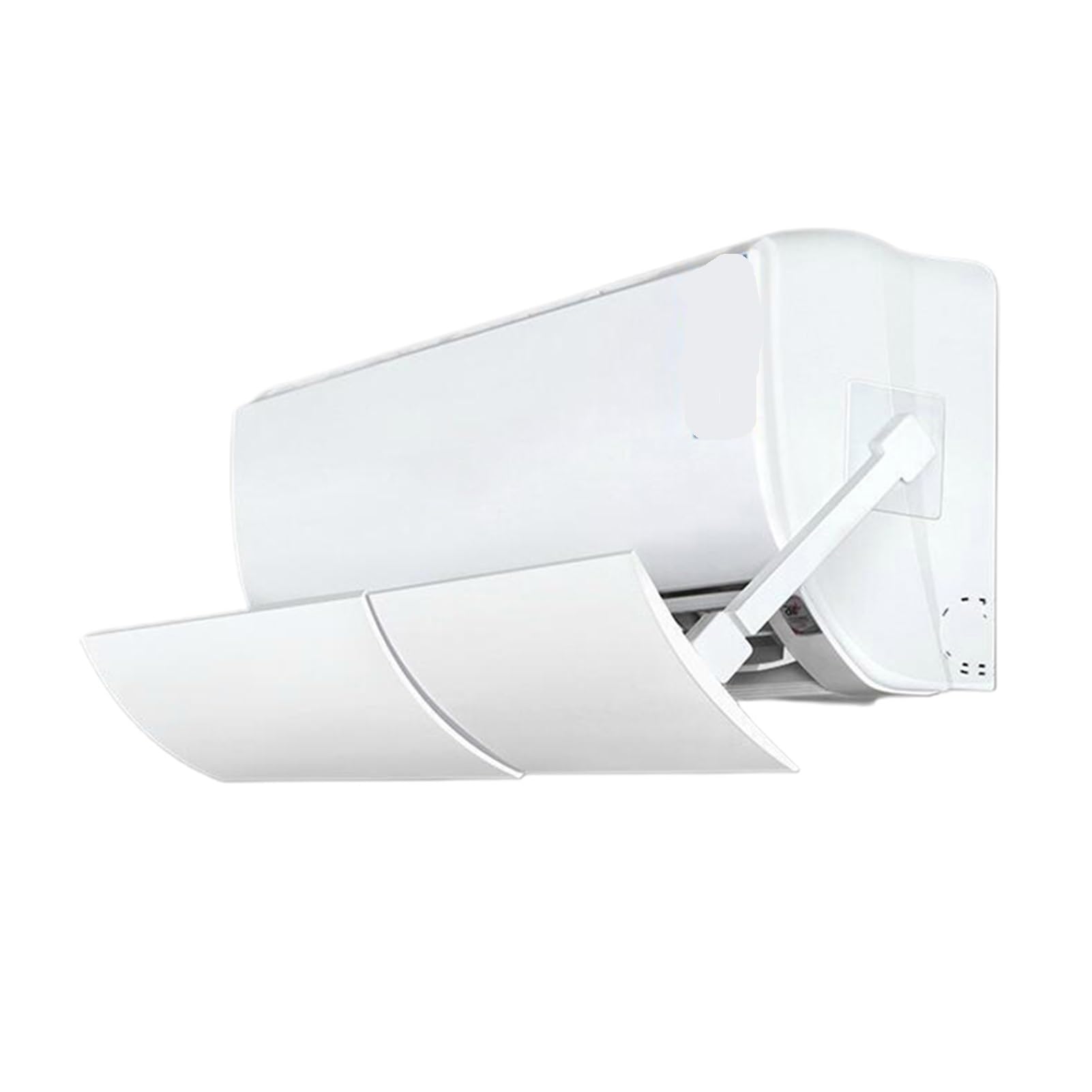 Air Conditioner Deflector Fan Adjustable Air Conditioner Deflector Telescopic Windshield Confinement Air Deflector,Anti-Direct Blowing Air Deflector For Home(B)