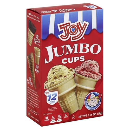 Joy, Jumbo Cups, 12 Count