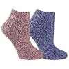 Dr. Scholl’s Women’s Fuzzy Spa Socks – Cozy Low Cut 2 & 3 Pairs – Lavender & Vitamin E Infused