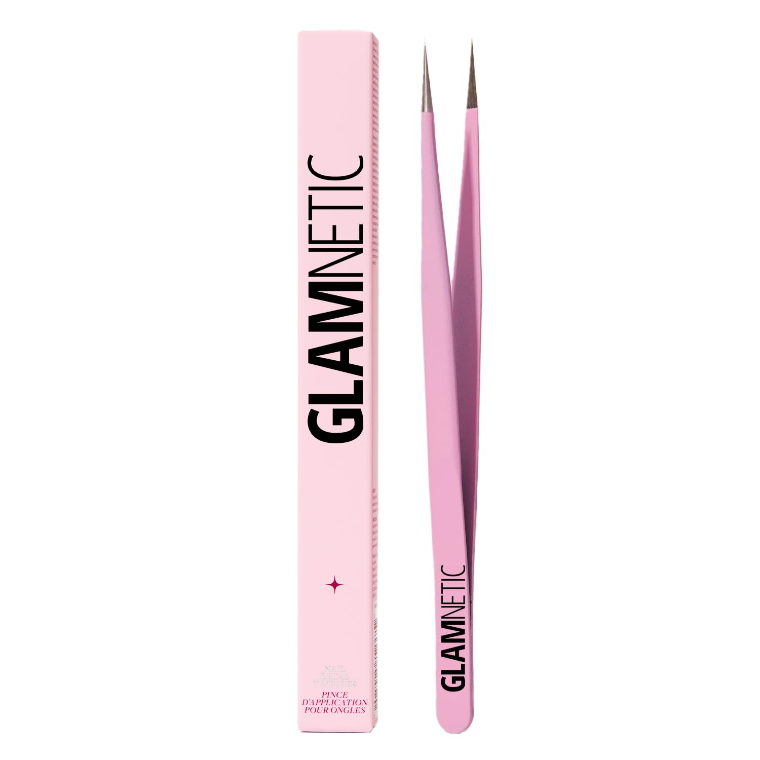 Glamnetic Nail Decal Tweezers - Dual-Ended Nail Art Tool