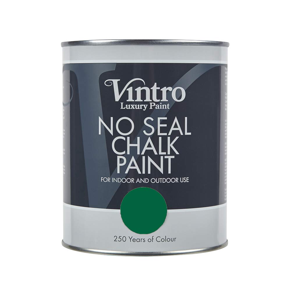 Vintro Paint Brooklands No Seal Chalk Paint - 1L - Green