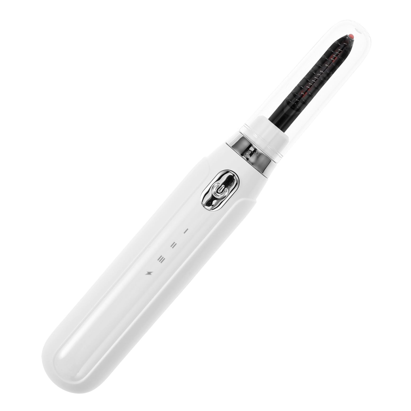 ERINGOGO 3-Setting Heated Eyelash Curler Rechargeable Electric Lash Curler Partial Eyelash Tool Portable Makeup Accessory Stylish Beauty Device