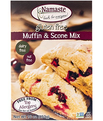 Namaste Foods, Gluten Free Muffin Mix, 16-Ounce Bags (Pack of 6) by Namaste Foods