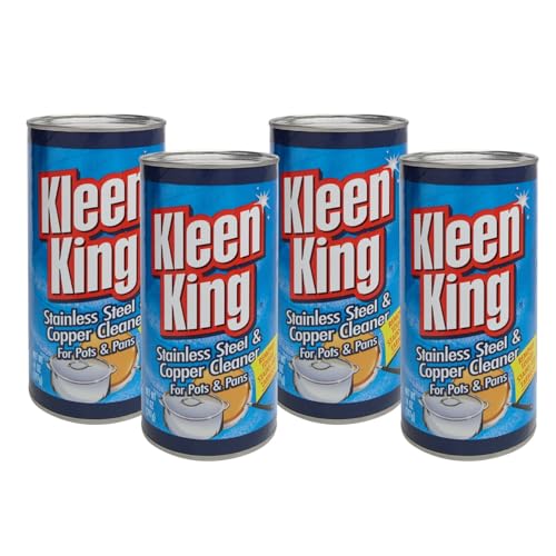 Kleen King 4 Pk, Stailess Steel & Copper Cleaner...