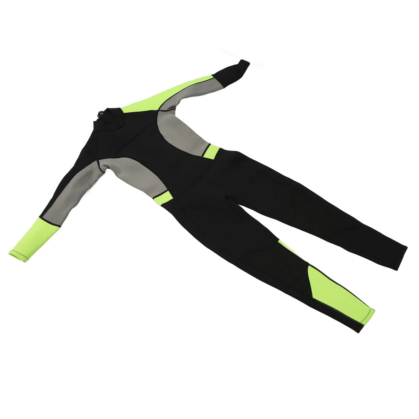 Traje de Baño de Manga Larga de Neopreno para Mujer Surf Cremallera