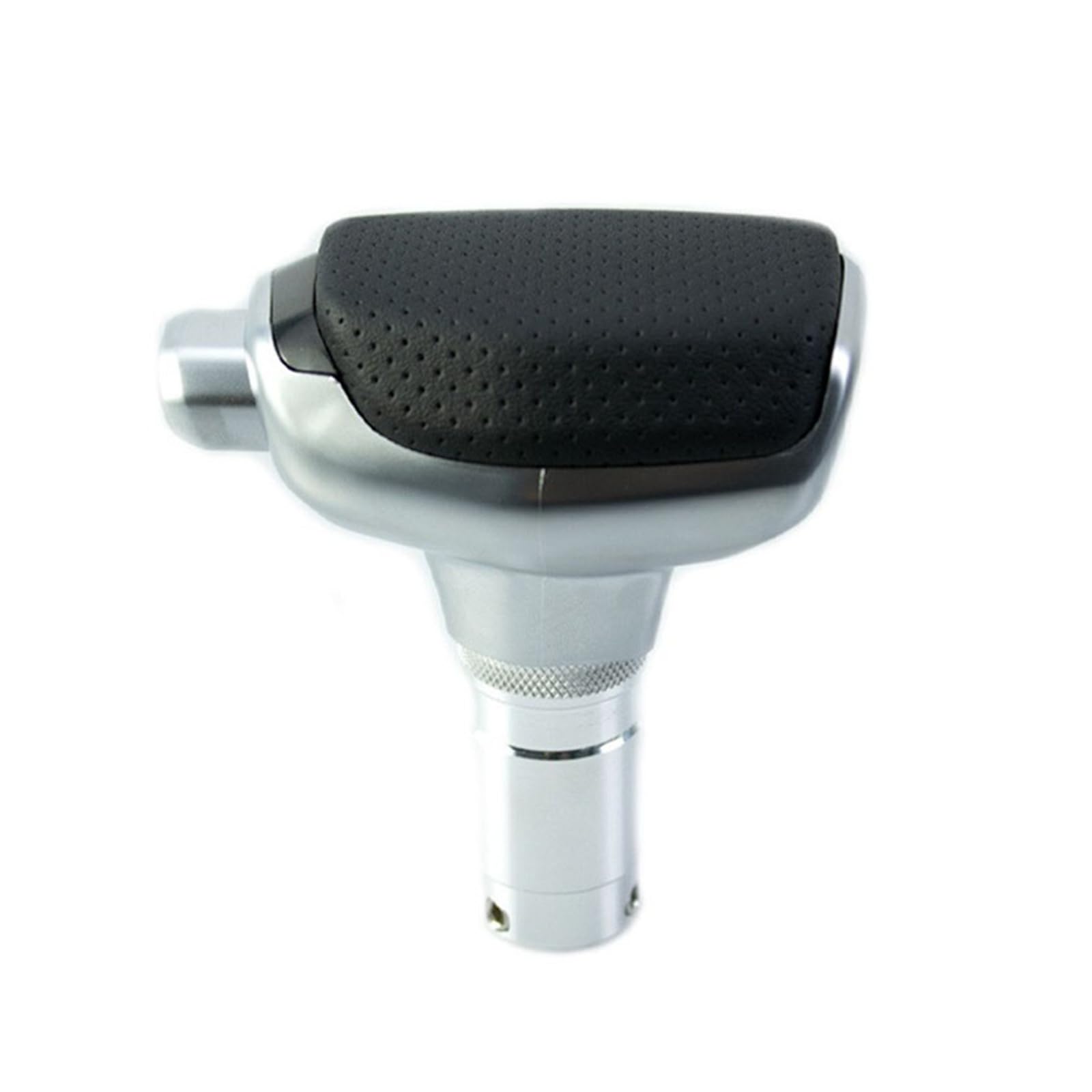 Linqianbhd One Color Gear Lever Shift Knob For Kia For Sportage 3 For Sorento For K5 For K4 For K3 For K7 Automatic Shift Knob Shifter Gear Stick(Perforated Leather)