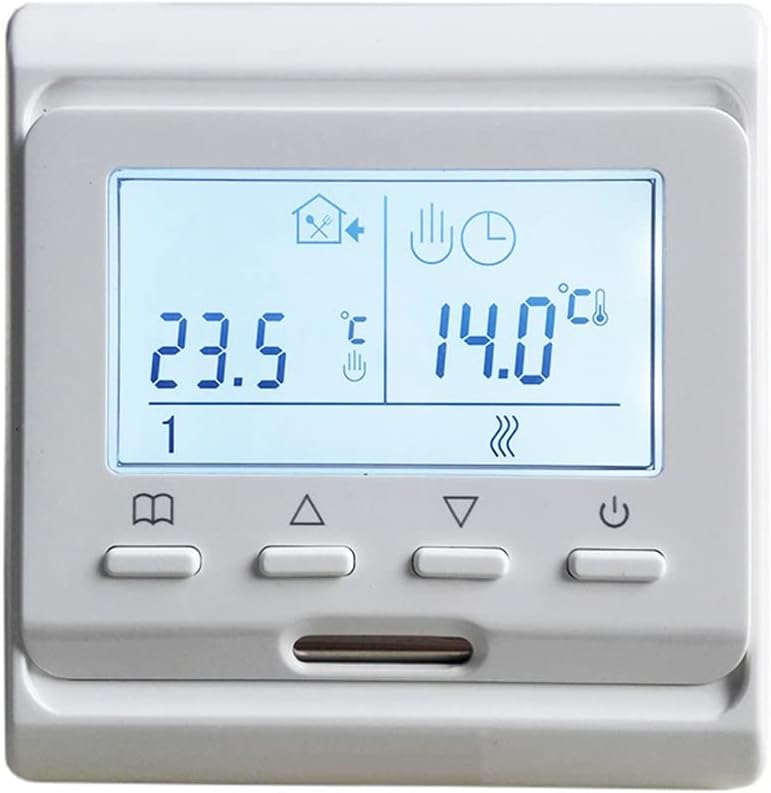 Programming Thermostat Electric Heating Digital Display Intelligent Temperature Controller
