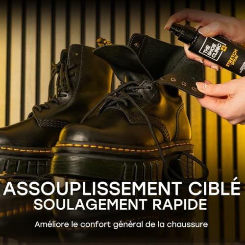 Spray Extensible Chaussures Shoe Clinic | Spray Assouplissant & Extensible Cuir, Toile, Daim & Nubuck | Détend Bottes, Baskets & Chaussures Serrées | Soulage Points de Pression | 125 ml – vue 5