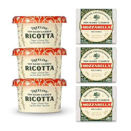 Treeline Non-Dairy Cheese Family Lasagna Pack - Mozzarella 3 x