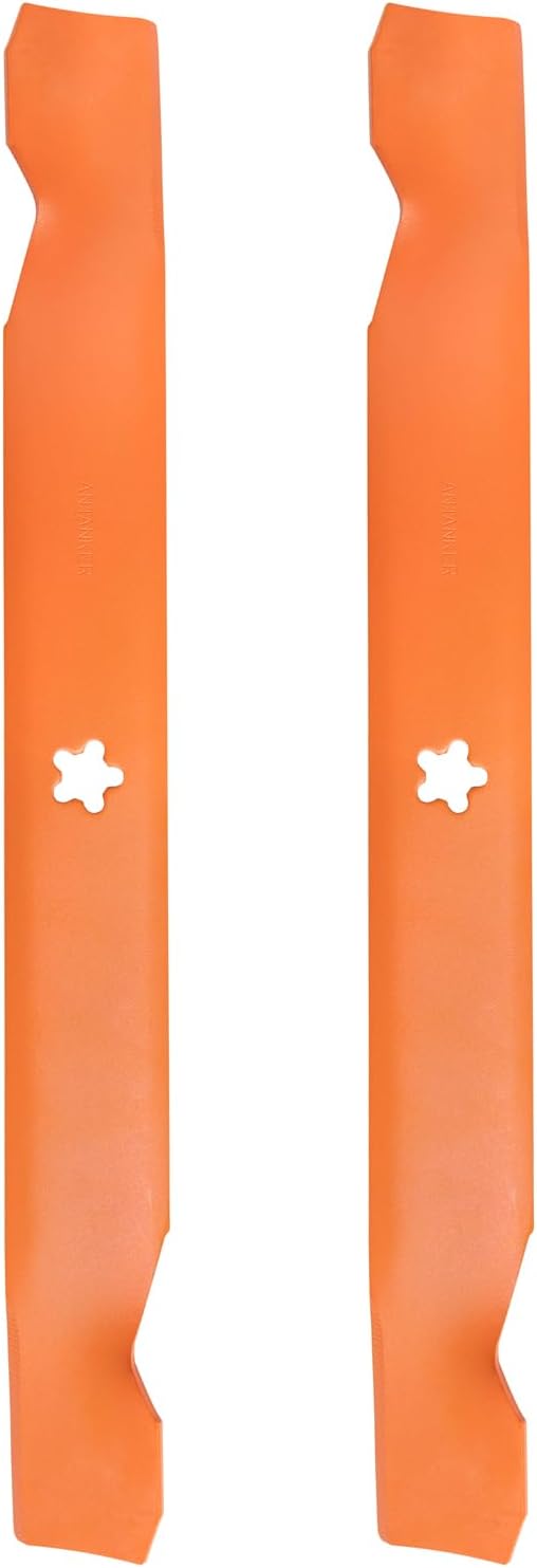 134149 Mower Blade for 42" Lawn Tractor, 532138971, 532127843, 532138498, 138971, 138498, 127843 High Lift Blades Replace for Poulan/Husqvarna, Compatible with Craftsman LT1000 LT2000, 2 Pack 134149 High Lift Blade