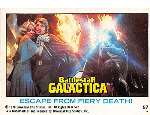Cassiopeia Starbuck Apollo trading card Battlestar Galactica 1978