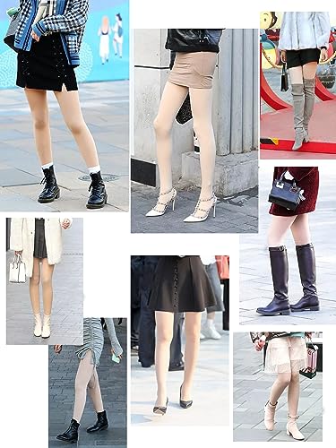 Image of SOUTHRO 80 Denier Opaque Tights for Women, High Waist Nylon Pantyhose