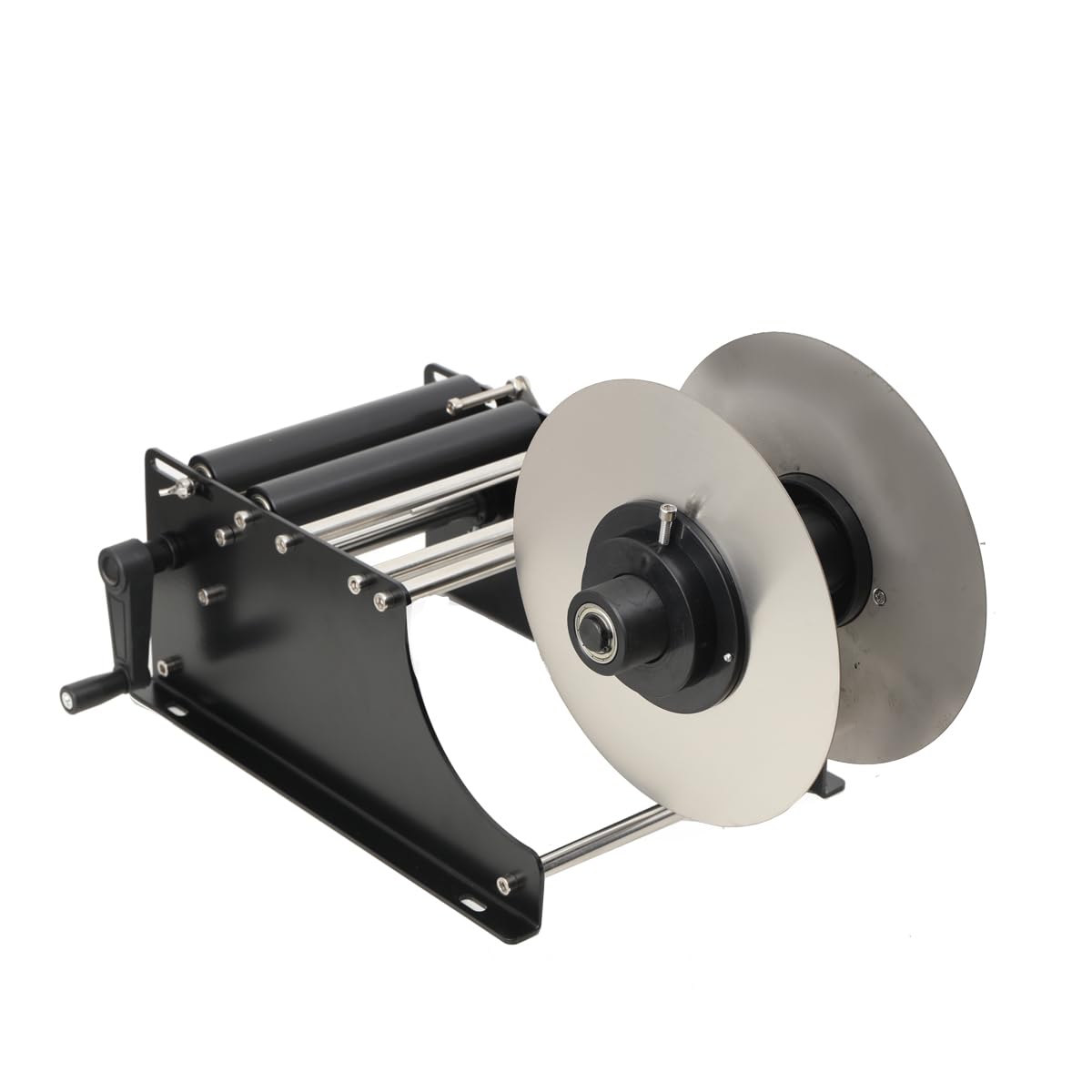 Applicatore di etichette 10-30 pezzi/min per bottiglie rotonde, etichettatrice semiautomatica regolabile da 2 a 12 cm di larghezza con lunghezza, perfetta per uso aziendale o personale