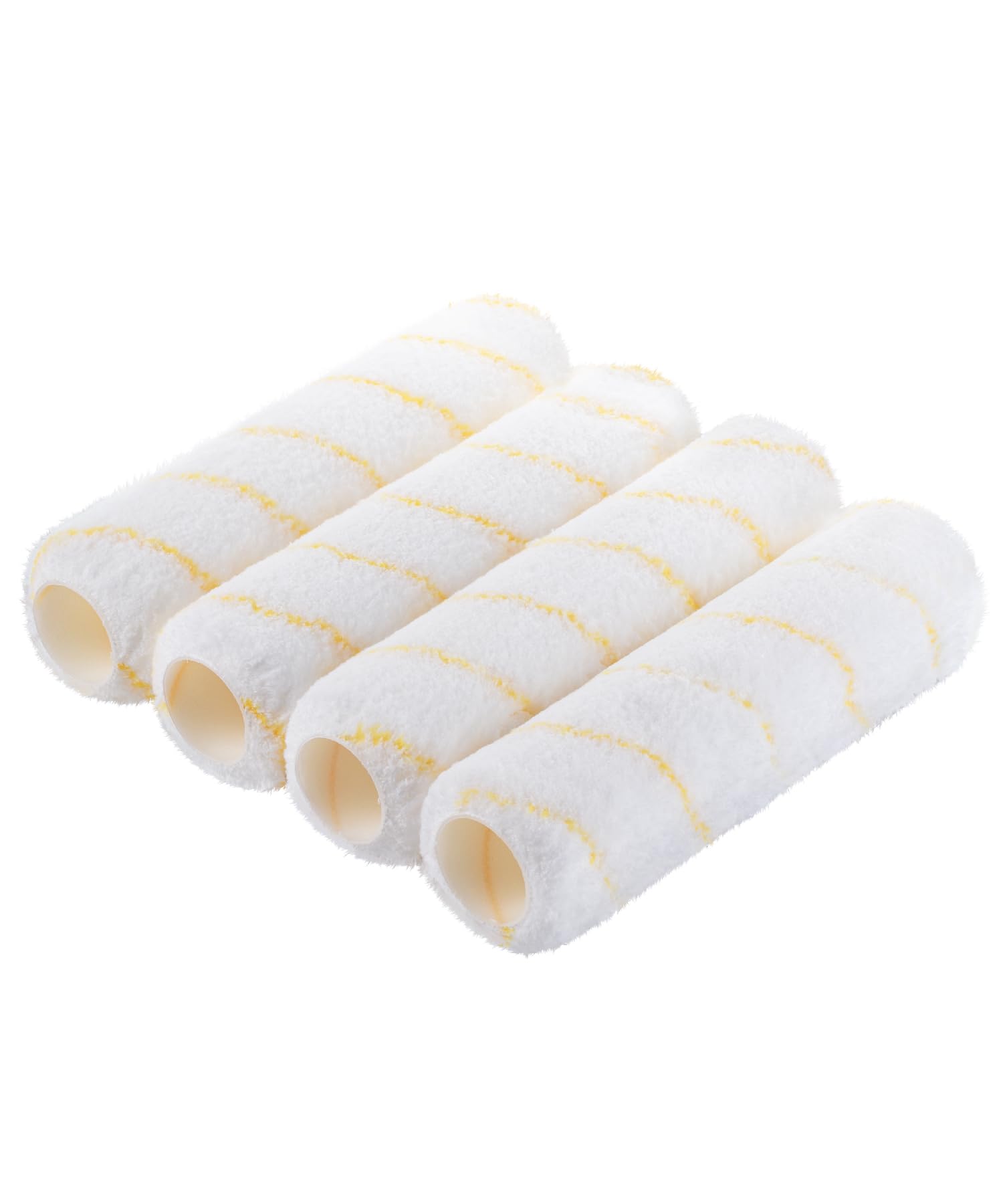 Cubiertas de rodillo de pintura con microfibra de 1/2 pulgada anti goteo para acabados limpios