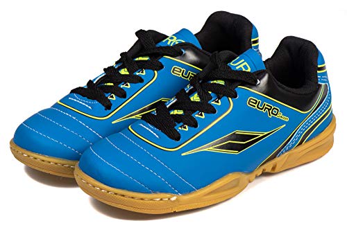 Chuteira Infantil Futsal 4203I - AS032 Cor:Azul-Verde;Tamanho:28