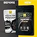 Black Hut Squid Ink Powder, Food Coloring for Rice Noodles Pasta Spaghetti Risotto, Nero Di Seppia, Tinta de Sepia, Halal Certificate, Contains Molluscs, 1.76oz / 50g (Pack of 1)