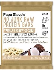 Image of Papa Steves No Junk Raw. Brand catalog list of Papa Steve's Raw Foods. 