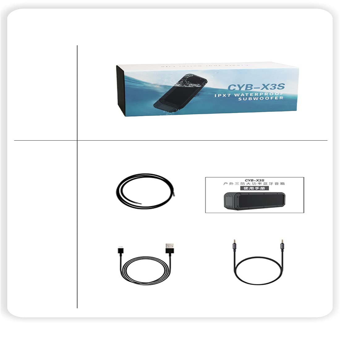 Altoparlanti Wireless Portatili, Altoparlante Bluetooth Ad Alta Potenza da 40W, Volume più Forte, Suono Stereo Cristallino, Basso Ricco, per All'aperto, Campeggio,Blu