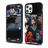 ZHETUODANG Compatible with iPhone 16 Pro Max Case, Stylish Music Design TPU Slim Shockproof Cover Men Women Gifts Protective Phone Case(The-Weeknd-1)