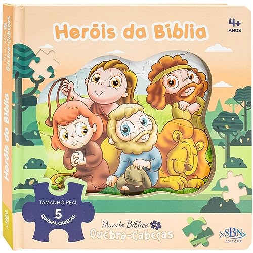 Mundo Bíblico em quebra-cabeças: Heróis da Bíblia: