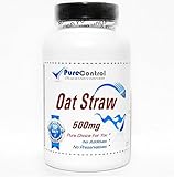 Oat Straw 500mg // 90 Capsules // Pure // by PureControl Supplements